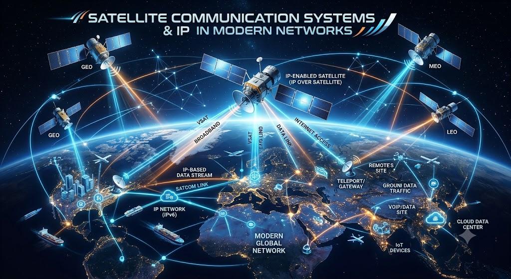 Satellite Communication Systems & IP in Modern Networks